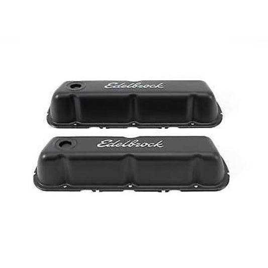 Edelbrock ED4603 Ford Windsor Valve Covers Black