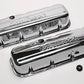 Edelbrock ED4680 Chevrolet 396-454 V8 '65-on Signature Series Valve Covers Chrome