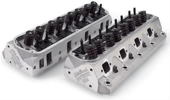 Edelbrock 5023 Small-Block Ford E-Street Cylinder Heads 1.90"