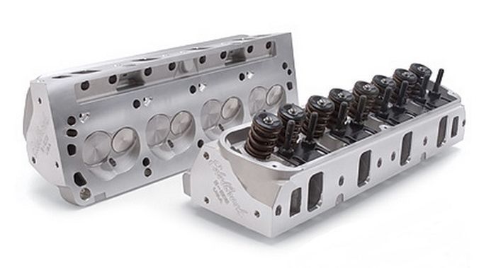 Edelbrock ED5027 Ford Windsor 289-351 E-Street E-205 Cylinder Heads (pair)