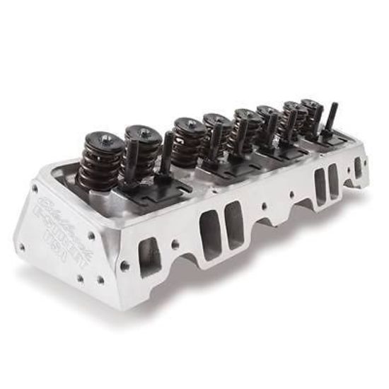 Edelbrock ED5073 Chev SB 302-400 E-Street 185cc Alloy Cylinder Heads (pair)