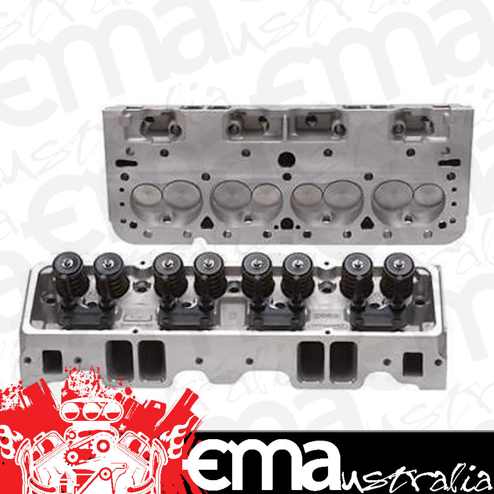Edelbrock ED5085 Chev SB 327-400 E-210 Cylinder Heads (pair)