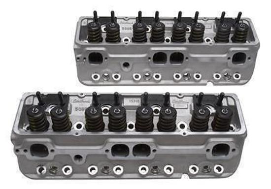 Edelbrock ED5085 Chev SB 327-400 E-210 Cylinder Heads (pair)