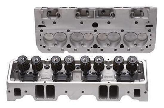 Edelbrock ED5085 Chev SB 327-400 E-210 Cylinder Heads (pair)