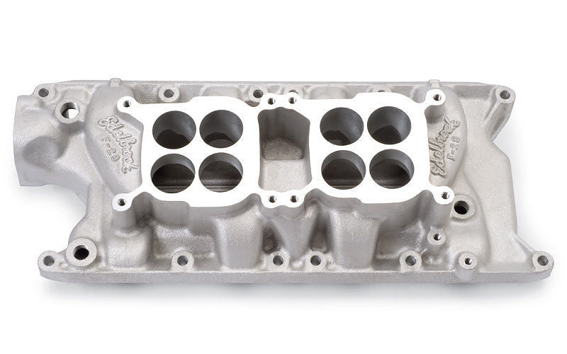 Edelbrock ED5435 Edelbrock F-28 Dual Quad Intake Manifold suit Ford Windsor 289-302 ED5435