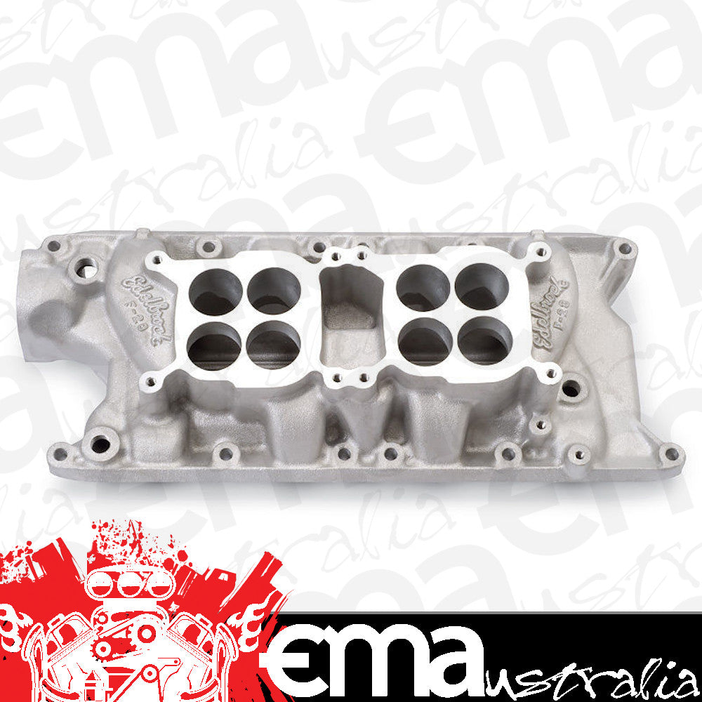 Edelbrock ED5435 Edelbrock F-28 Dual Quad Intake Manifold suit Ford Windsor 289-302 ED5435