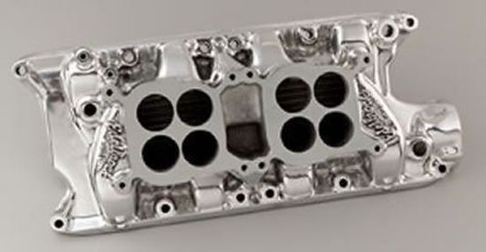 Edelbrock ED54351 Edelbrock F-28 Dual Quad Intake Manifold Ford 289-302W Dual Square Bore ED54351