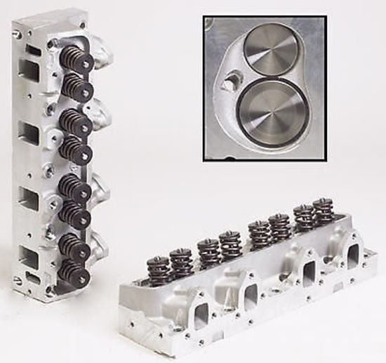 Edelbrock ED60069 Ford FE BB 390-428 Performer RPM Alloy Cylinder Heads (each)