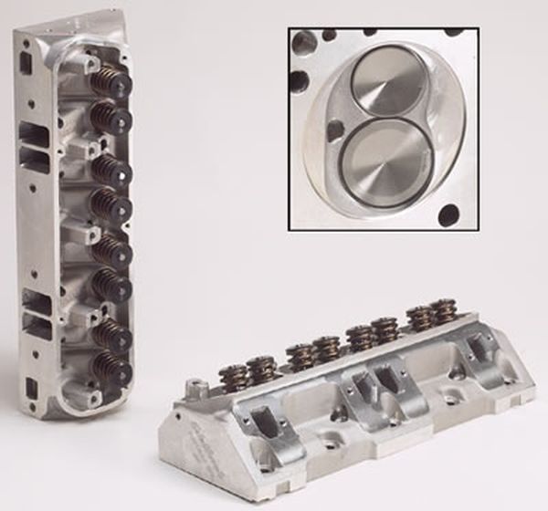 Edelbrock ED60179 Chrysler 340 V8 Performer RPM Cylinder Heads Complete (each)