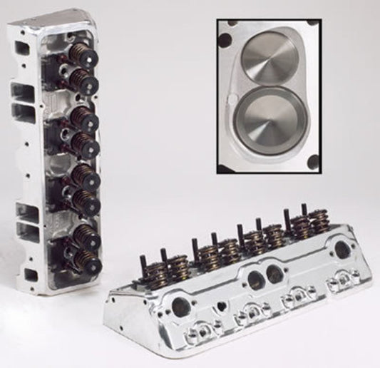 Edelbrock ED607319 Chev 302 327 350 400 Polished Performer RPM Cylinder Head (each)