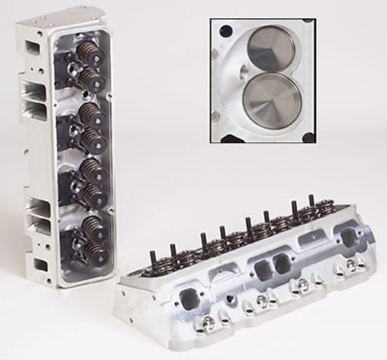 Edelbrock ED60989 Chev SB 302-400 Performer RPM E-Tec Cylinder Heads (each)