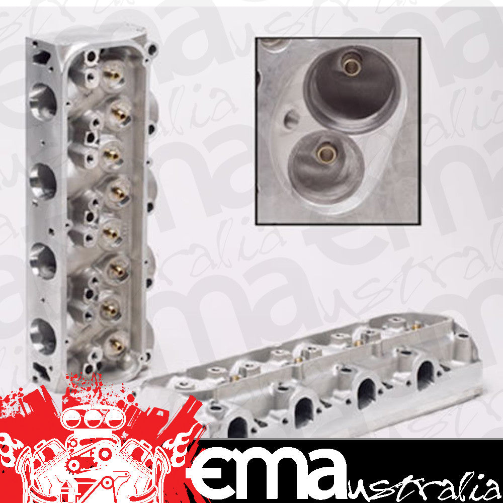 Edelbrock ED61659 Ford BB 429 460 CJ Performer RPM Cylinder Heads (each)