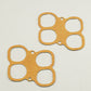 Edelbrock ED6999 Chev SB Tunnel Ram Base & Top Gasket (for ED7110 manifold)