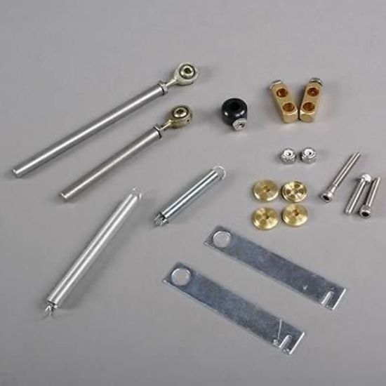 Edelbrock ED7094 Dual-Quad Progressive Throttle Linkage Kit