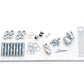 Edelbrock ED7097 Edelbrock Dual Quad Throttle Linkage Kit Inline Mount Carter, Edelbrock ED7097