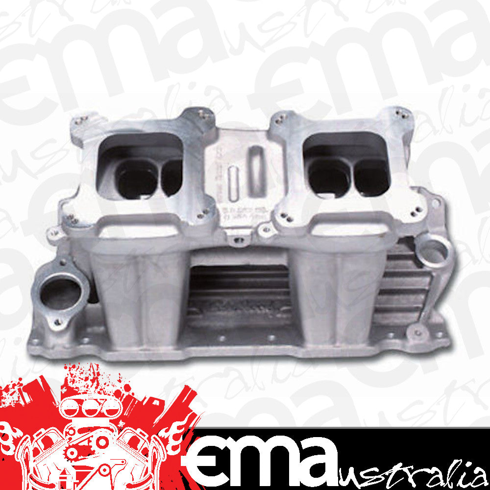Edelbrock ED7110 Edelbrock Street Tunnel Ram Intake Manifold Chev SB Dual Square Bore ED7110