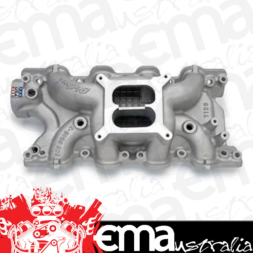 Edelbrock ED7129 Ford Windsor 260-302 E-Boss Intake Manifold for Cleveland Heads