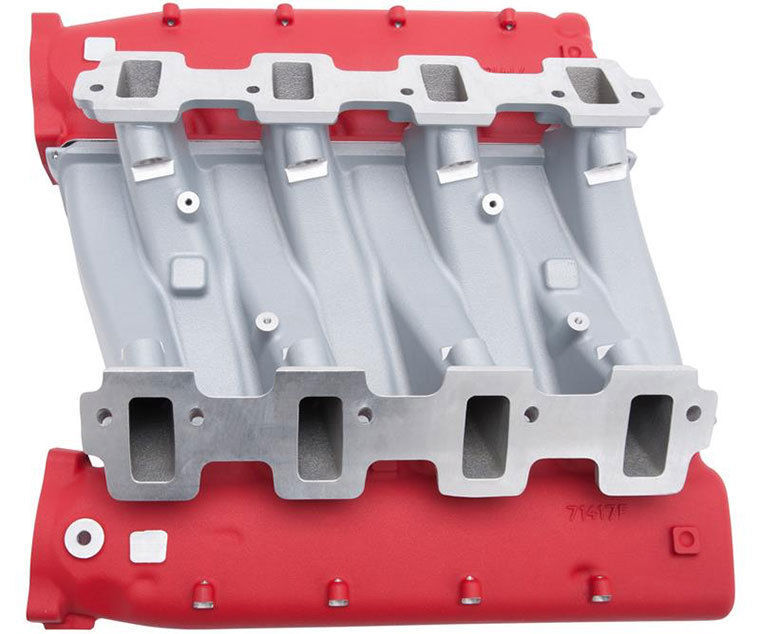 Edelbrock ED7141 Chev / GM LS3 6.2L V8 Edelbrock Cross-Ram Intake Manifold ED7141 Rectangle Port
