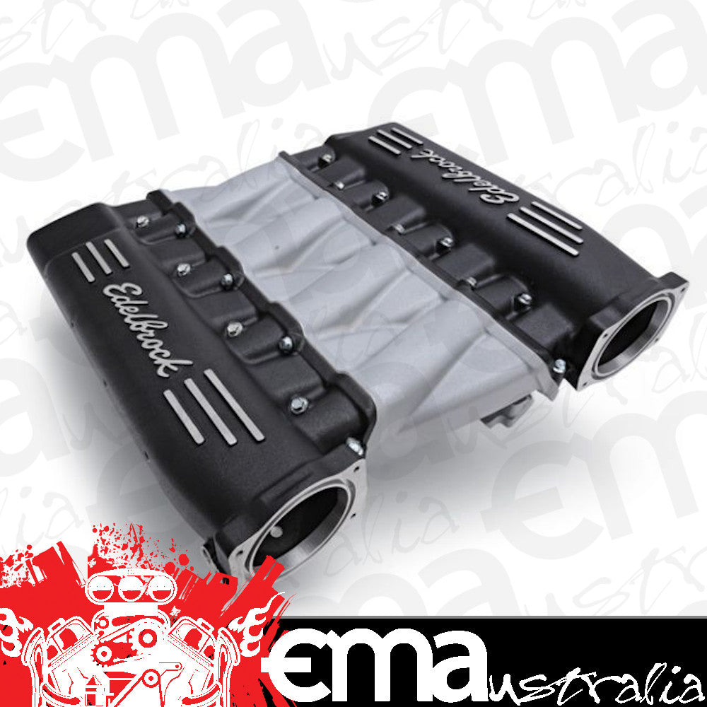 Edelbrock ED71413 Chev / GM LS3 6.2L V8 Edelbrock Cross-Ram Intake Manifold ED71413 Rectangle Port