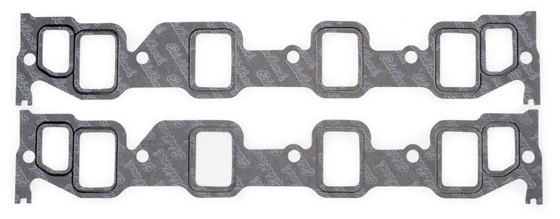 Edelbrock ED7224 Intake Manifold Gaskets suit BB Ford Fe 390-428, 1.40" X 2.10" Port, .060" Thick ED7224