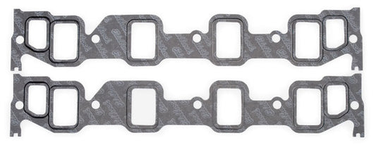 Edelbrock ED7224 Intake Manifold Gaskets suit BB Ford Fe 390-428, 1.40" X 2.10" Port, .060" Thick ED7224