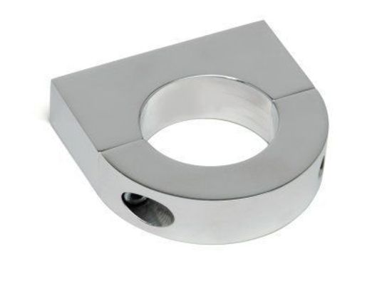 Edelbrock 72614 Polished Billet Aluminum 1-3/4" Roll Cage Mount Adapter Nitrous Bottle Bracket