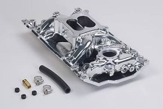 Edelbrock ED75164 Chev Vortec SB RPM Air-Gap Intake Manifold - EnduraShine Finish