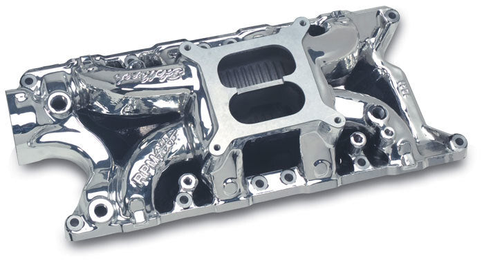 Edelbrock ED75214 RPM Air-Gap Intake Manifold - Endurashine Finish Ford 289-302W 1500-6500 RPM ED75214