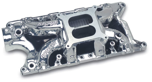 Edelbrock ED75214 RPM Air-Gap Intake Manifold - Endurashine Finish Ford 289-302W 1500-6500 RPM ED75214