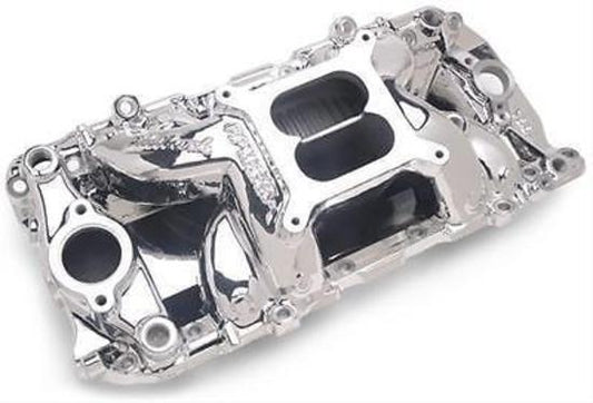 Edelbrock ED75614 Edelbrock RPM Air Gap Intake Manifold Chev BB 396-454 Oval Port E-Shine ED75614