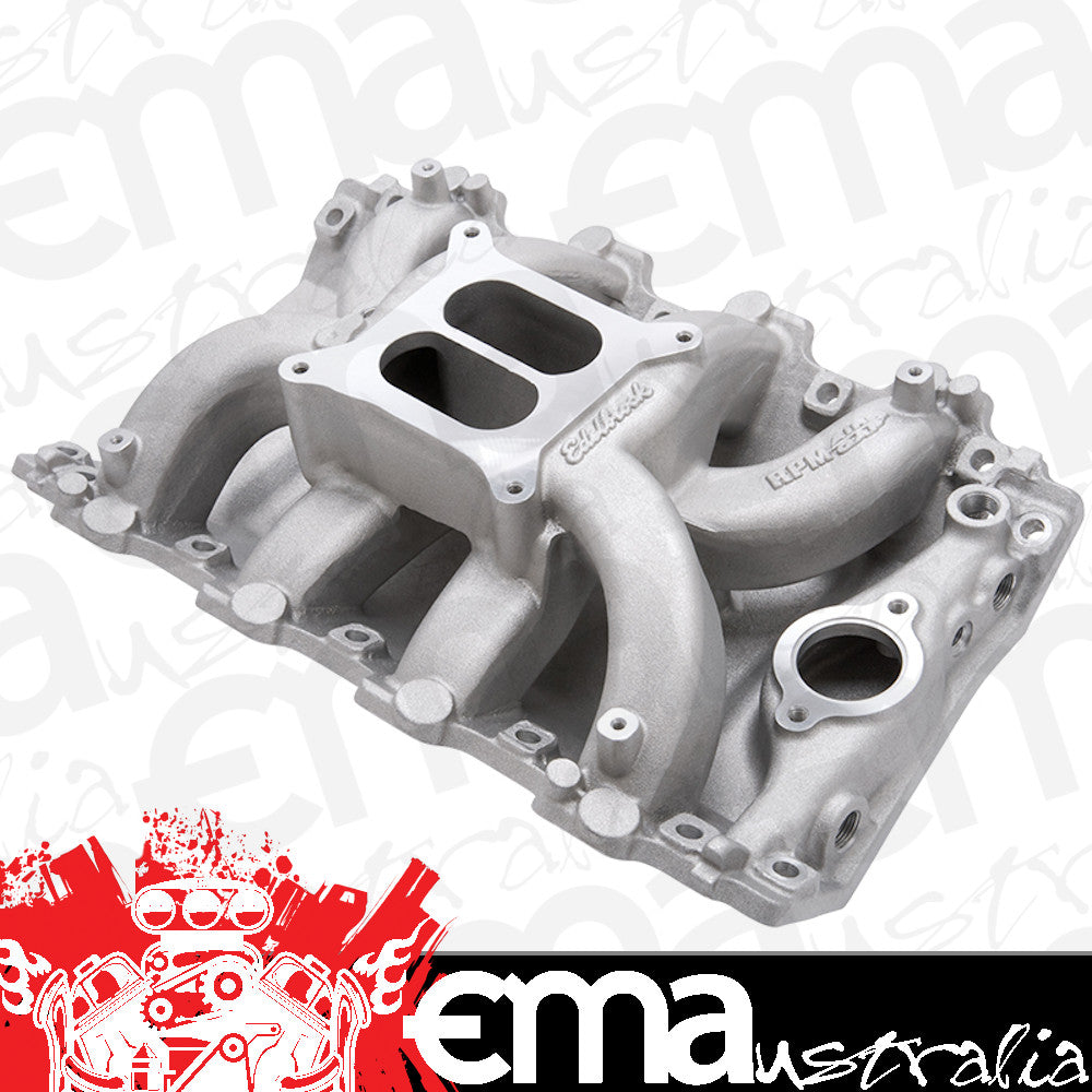 Edelbrock ED7594 Holden 308-355 RPM Air-Gap Aluminium Dual Plane Intake Manifold