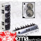 Edelbrock ED77619 Chev SB 302 327 350 400 Victor Jr. Cylinder Heads (each)