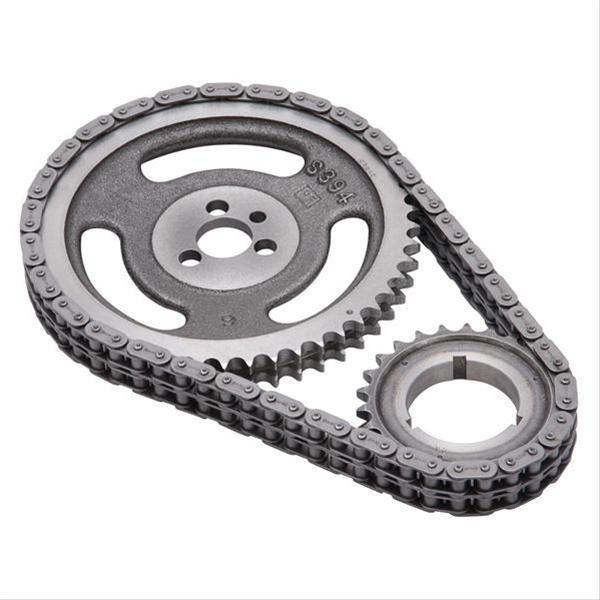 Edelbrock ED7810 Performer-Link Double Roller Timing Chain Set Chev BB 396-454