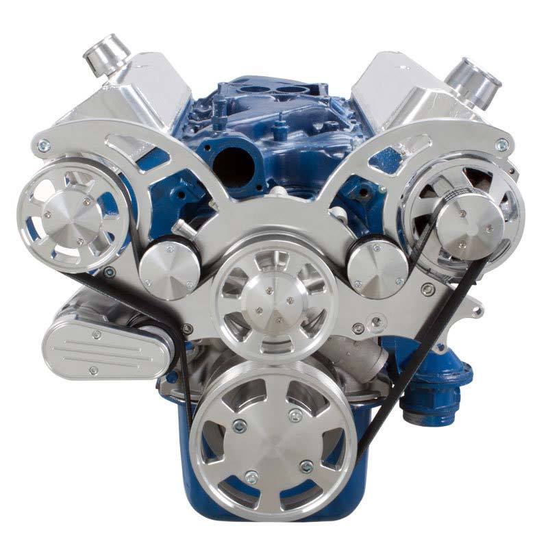 CVF 302-WRAPTOR-ALT Serpentine System for 289 302 & 351W - Alternator Only - All Inclusive