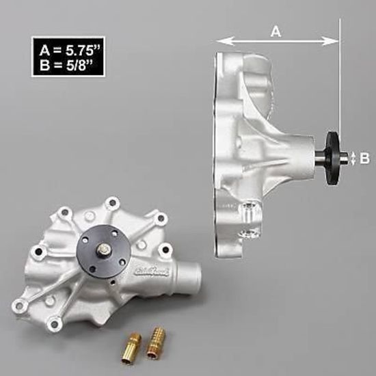 Edelbrock ED8045 Edelbrock Victor Series High Volume Water Pump Ford 5.0L Counter C/Wise ED8045
