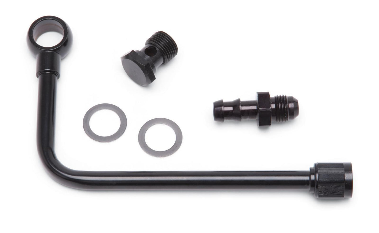 Edelbrock ED81263 EPS Carburetor Banjo-Style -6an 3/8" Single-Feed Fuel Line Kit