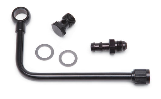 Edelbrock ED81263 EPS Carburetor Banjo-Style -6an 3/8" Single-Feed Fuel Line Kit