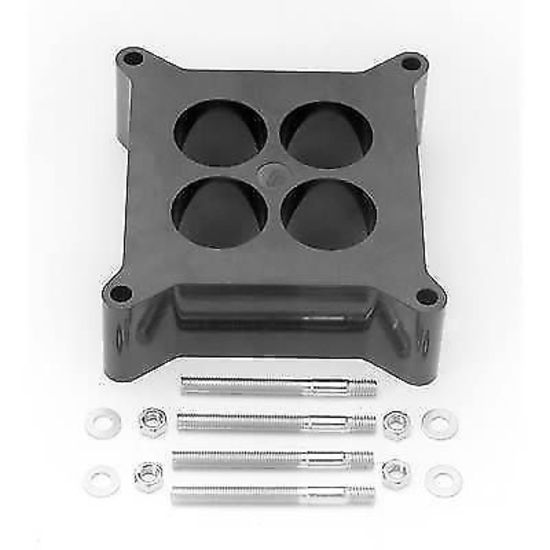Edelbrock ED8713 Carburettor Spacer - Phenolic Plastic2" 4-Hole Spacer