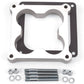 Edelbrock ED8718 Edelbrock 1" Carburetor Spacer Open Cloverleaf Style Dominator Bore ED8718