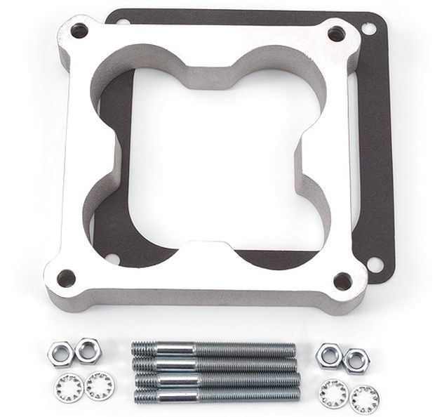 Edelbrock ED8718 Edelbrock 1" Carburetor Spacer Open Cloverleaf Style Dominator Bore ED8718