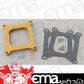 Edelbrock ED8720 Edelbrock 1" Wood Carburetor Spacer Kit 4Bbl Square Bore Open Centre ED8720