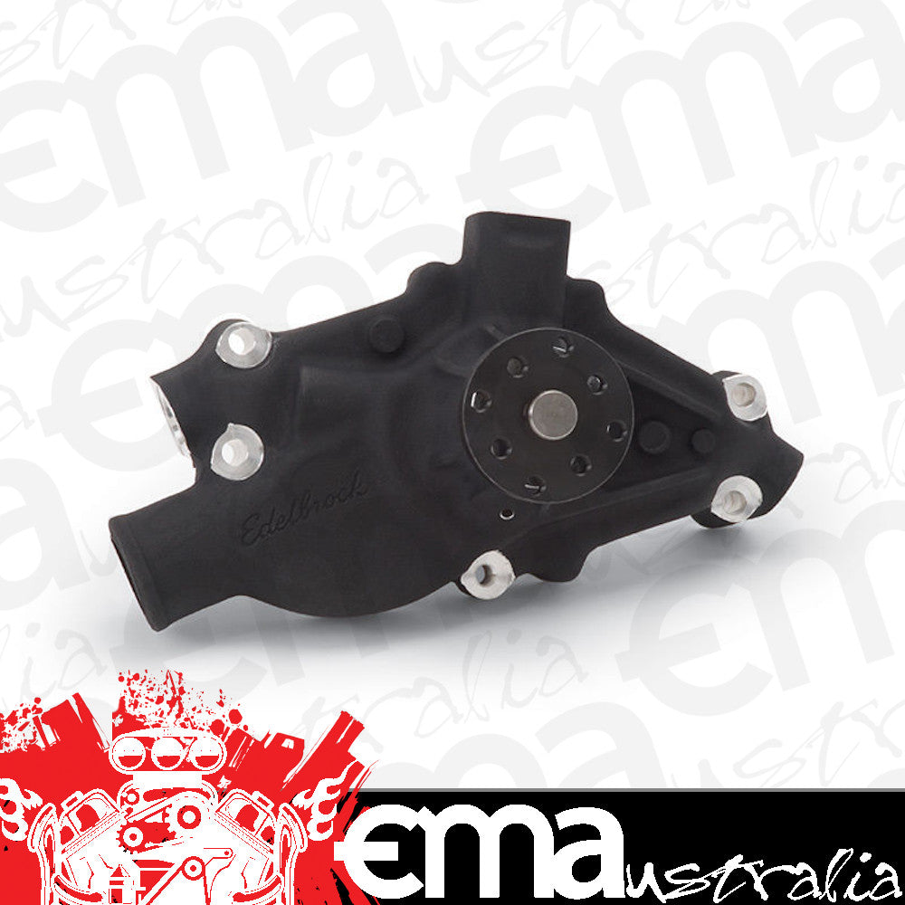 Edelbrock ED8819 Edelbrock Victor Circle Track H/V Alloy Water Pump suit Chev SB Short ED8819