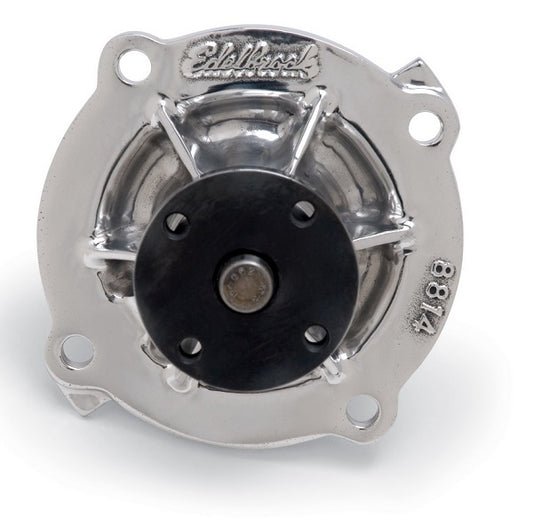 Edelbrock ED8824 Victor Series Aluminium Water Pump - Polished Big Block Chrysler 361-440 Incl 426 Hemi 5/8" Pilot Shaft ED8824