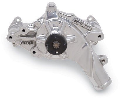 Edelbrock ED8835 Victor Series Aluminium Water Pump - Polished for 1965-76 352/428 Ford Fe 5/8" Pilot Shaft ED8835