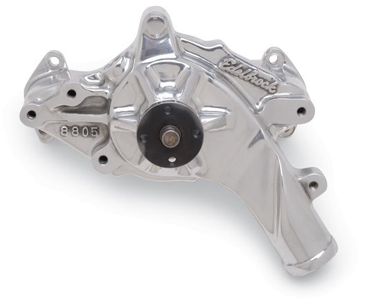 Edelbrock ED8835 Victor Series Aluminium Water Pump - Polished for 1965-76 352/428 Ford Fe 5/8" Pilot Shaft ED8835