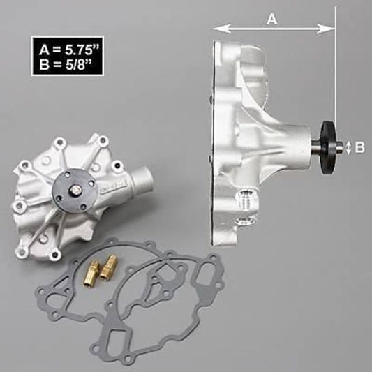 Edelbrock ED8840 Edelbrock Victor Series H/V Water Pump suit Ford Windsor 5.0L V8 Satin ED8840