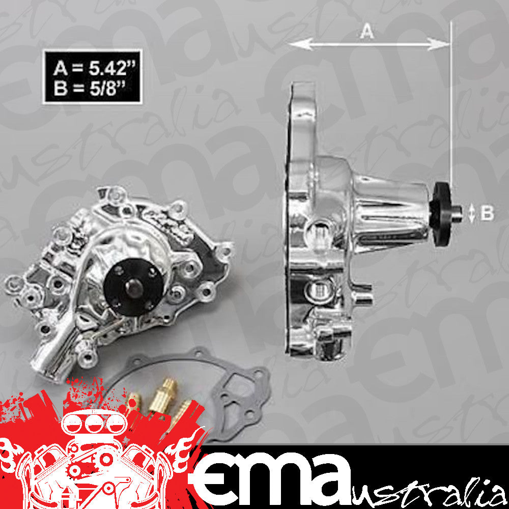 Edelbrock ED88414 Edelbrock Endurashine High Volume Water Pump Ford Windsor 289-351 ED88414