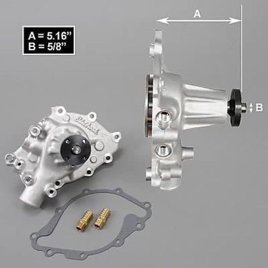 Edelbrock ED8842 Edelbrock Victor Series H/V Water Pump suit 65-67 Ford 289W "K" Eng Code ED8842