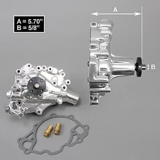 Edelbrock ED8848 Edelbrock Victor Series H/V Water Pump suit 302-351W Polished ED8848