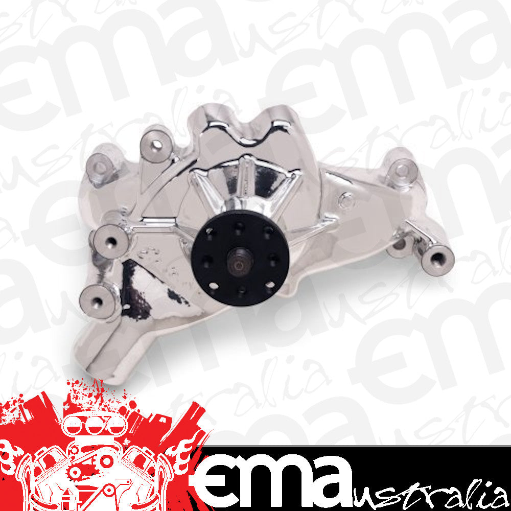 Edelbrock ED88514 Victor Series Aluminium Water Pump - Endurashine Finish Big Block Chevy Long Style 5/8" Pilot Shaft ED88514